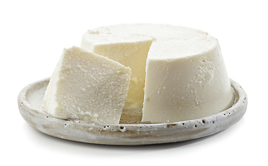 Image showing fresh ricotta cheese