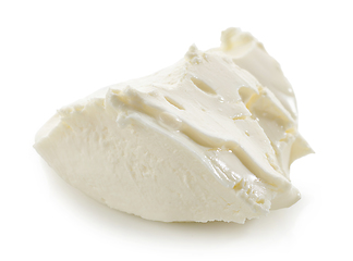 Image showing piece of cream cheese