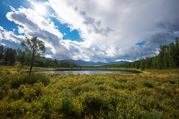 Image showing Lake in the Altai Mountains