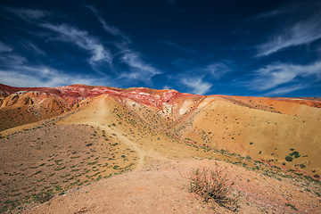 Image showing Valley of Mars landscapes