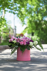 Image showing bouquet of different flowers