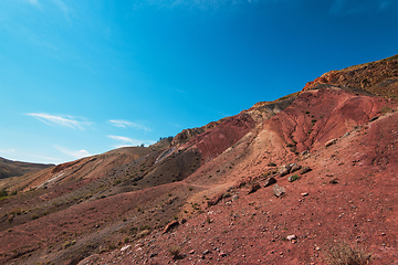 Image showing Valley of Mars landscapes