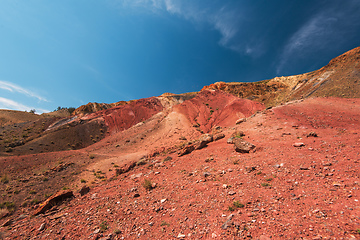 Image showing Valley of Mars landscapes