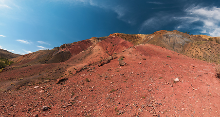 Image showing Valley of Mars landscapes