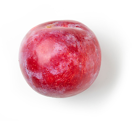 Image showing fresh ripe red plum