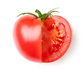 Image showing fresh juicy tomato