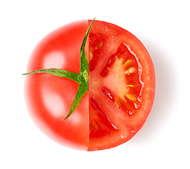 Image showing fresh juicy tomato