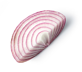 Image showing raw onion piece