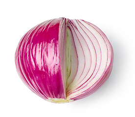 Image showing fresh red onion