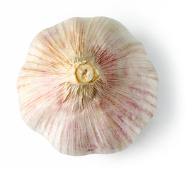 Image showing garlic on white background