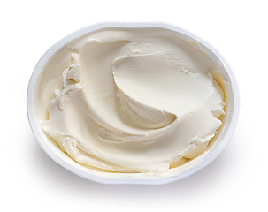 Image showing fresh cream cheese