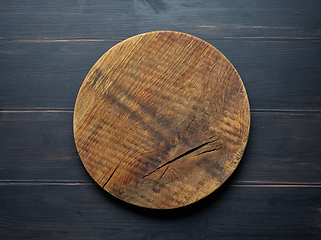 Image showing empty wooden cutting board