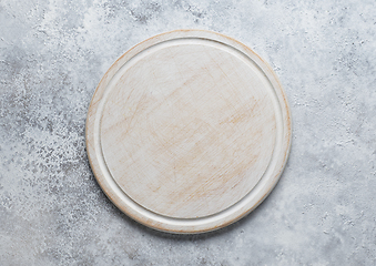 Image showing empty white wooden cutting board