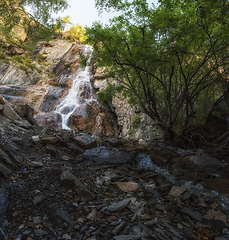 Image showing Waterfall in Altai Mountains