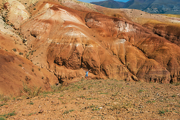 Image showing Valley of Mars landscapes