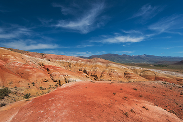 Image showing Valley of Mars landscapes