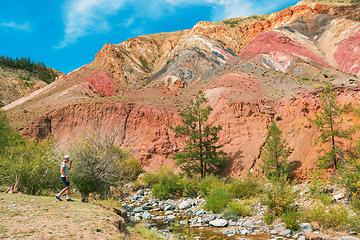 Image showing Valley of Mars landscapes