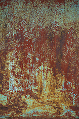 Image showing Rusty metal texture background.
