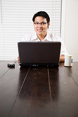 Image showing Asian entrepreneur