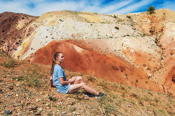 Image showing Valley of Mars landscapes