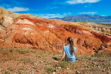 Image showing Valley of Mars landscapes