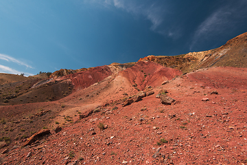 Image showing Valley of Mars landscapes