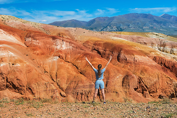 Image showing Valley of Mars landscapes