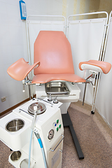 Image showing Gynecological cabinet in modern clinic