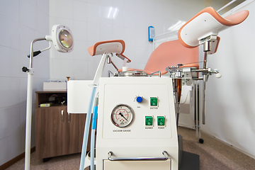 Image showing Gynecological cabinet in modern clinic