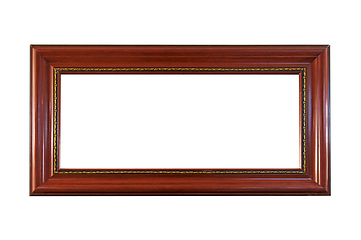 Image showing Wooden painted picture frame