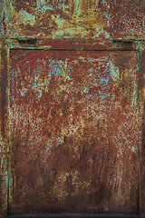 Image showing Rusty metal texture background.