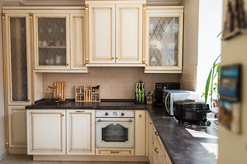 Image showing New modern kitchen interior