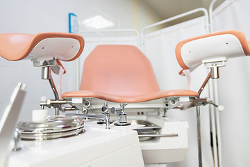 Image showing Gynecological cabinet in modern clinic