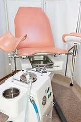 Image showing Gynecological cabinet in modern clinic