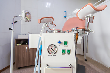 Image showing Gynecological cabinet in modern clinic