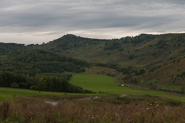 Image showing Altai mountains road