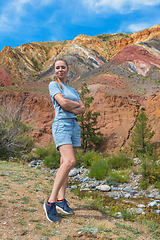 Image showing Valley of Mars landscapes