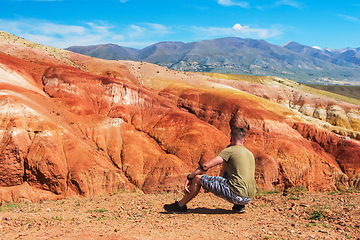 Image showing Valley of Mars landscapes