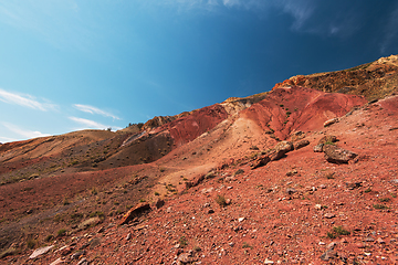 Image showing Valley of Mars landscapes