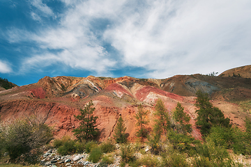 Image showing Valley of Mars landscapes