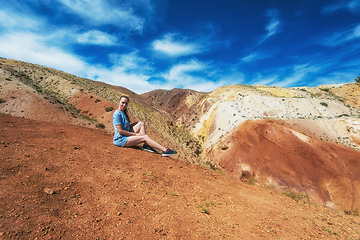 Image showing Valley of Mars landscapes