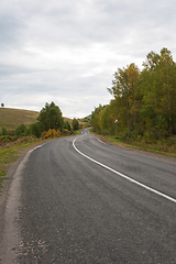 Image showing Altai mountains road