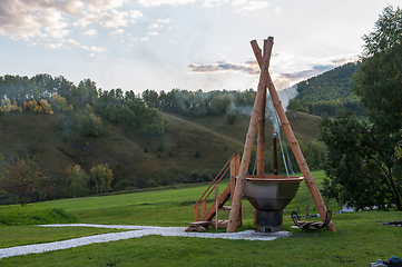 Image showing Spa in mountains