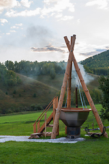 Image showing Spa in mountains