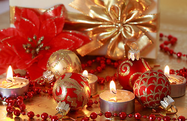 Image showing Golden Christmas