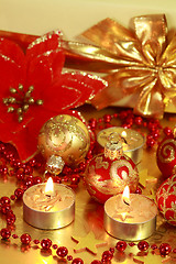 Image showing Golden Christmas