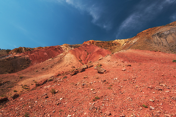 Image showing Valley of Mars landscapes