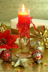 Image showing Golden Christmas