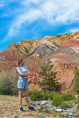 Image showing Valley of Mars landscapes