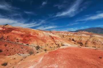 Image showing Valley of Mars landscapes